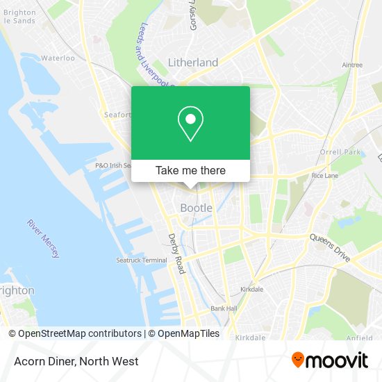 Acorn Diner map
