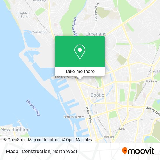 Madali Construction map
