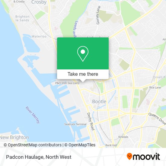 Padcon Haulage map