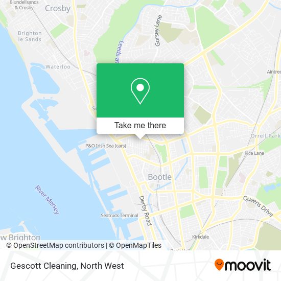 Gescott Cleaning map