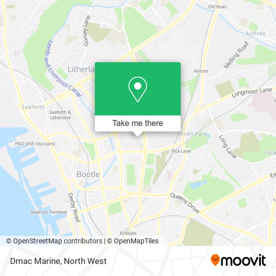 Dmac Marine map