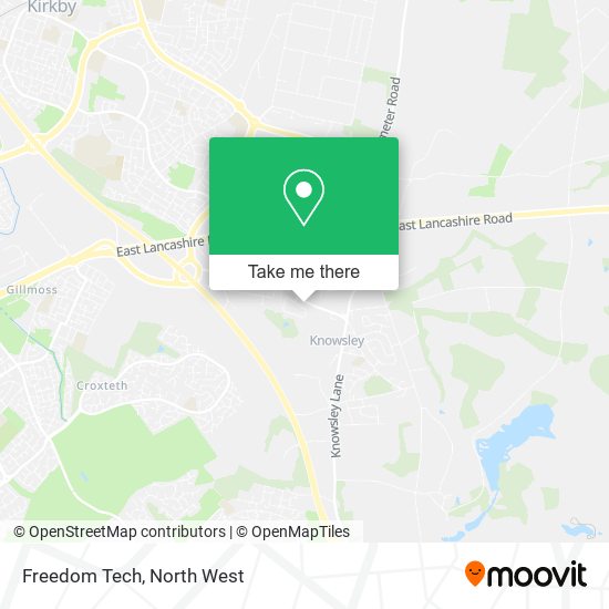 Freedom Tech map
