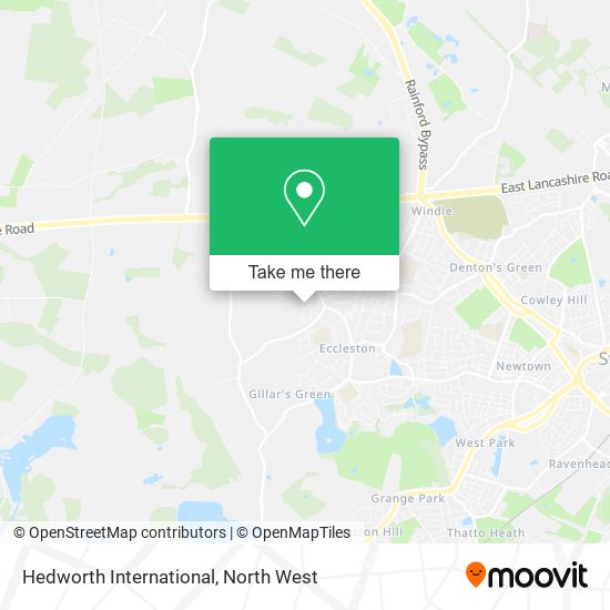 Hedworth International map