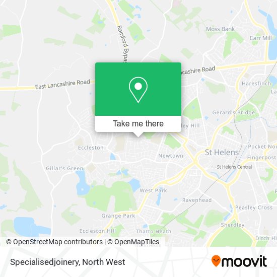 Specialisedjoinery map