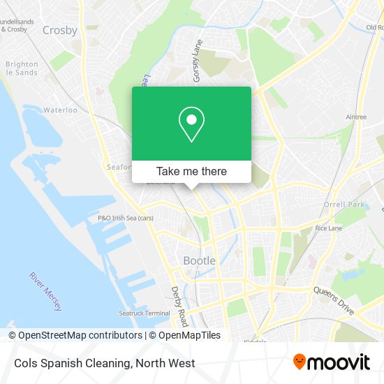 Cols Spanish Cleaning map
