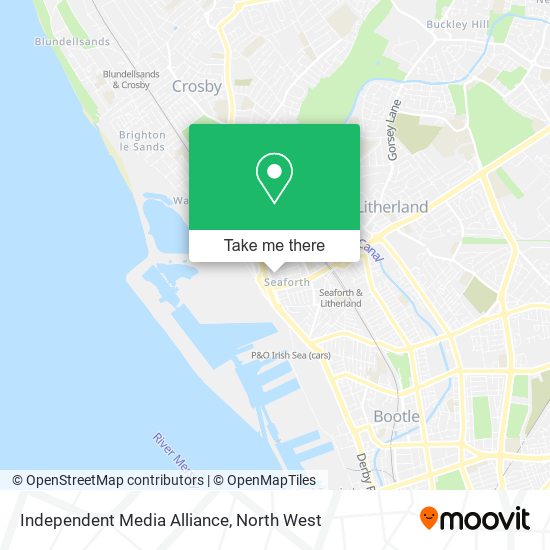 Independent Media Alliance map