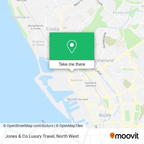 Jones & Co Luxury Travel map