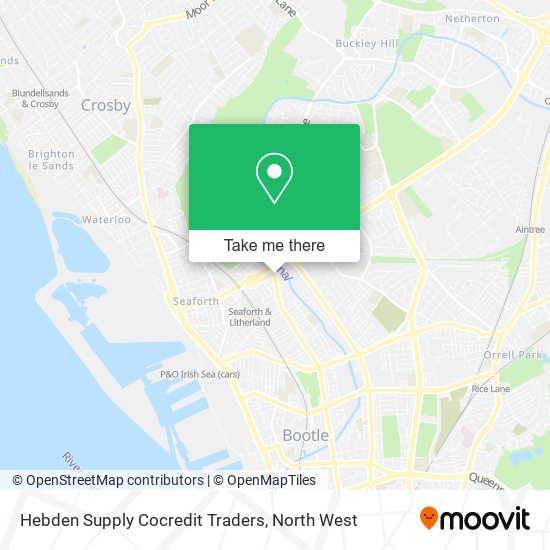 Hebden Supply Cocredit Traders map