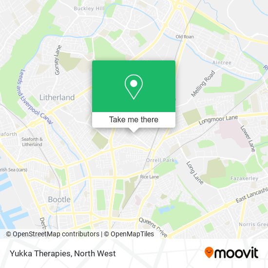 Yukka Therapies map