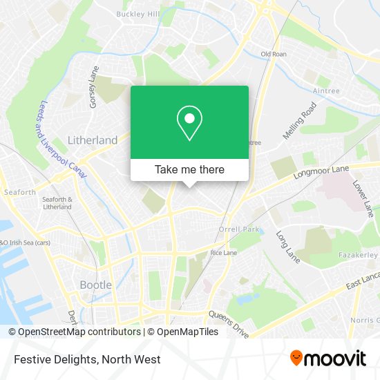 Festive Delights map