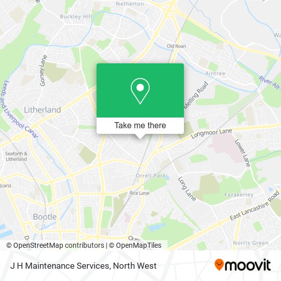 J H Maintenance Services map