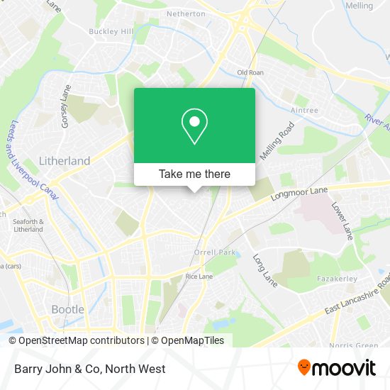 Barry John & Co map
