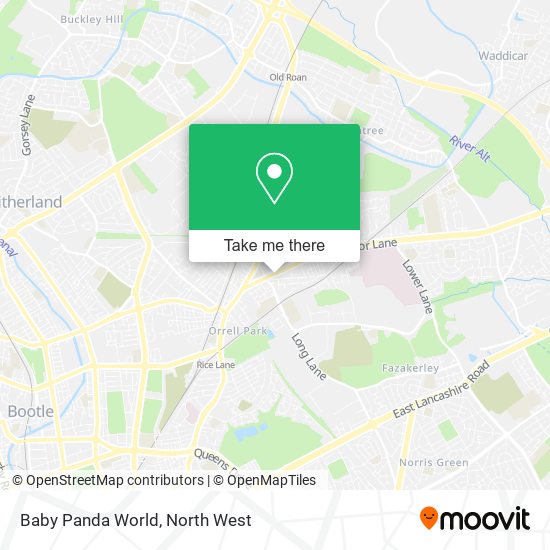 Baby Panda World map
