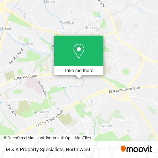 M & A Property Specialists map