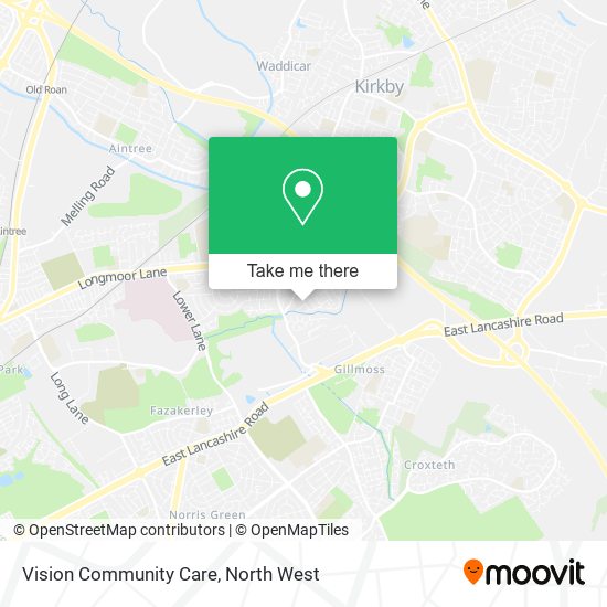 Vision Community Care map