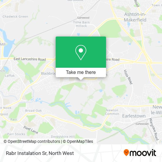 Rabr Instalation Sr map