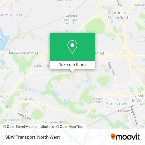 SBW Transport map