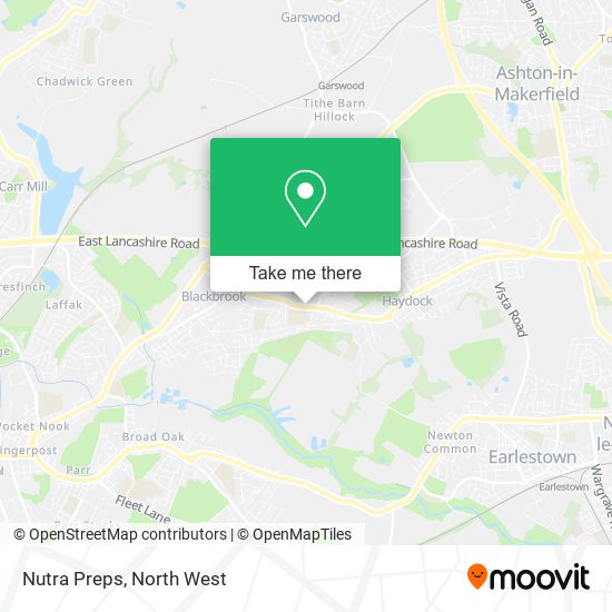 Nutra Preps map