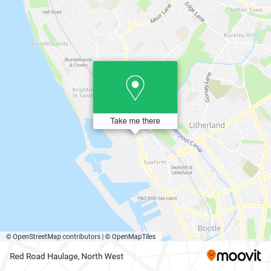 Red Road Haulage map