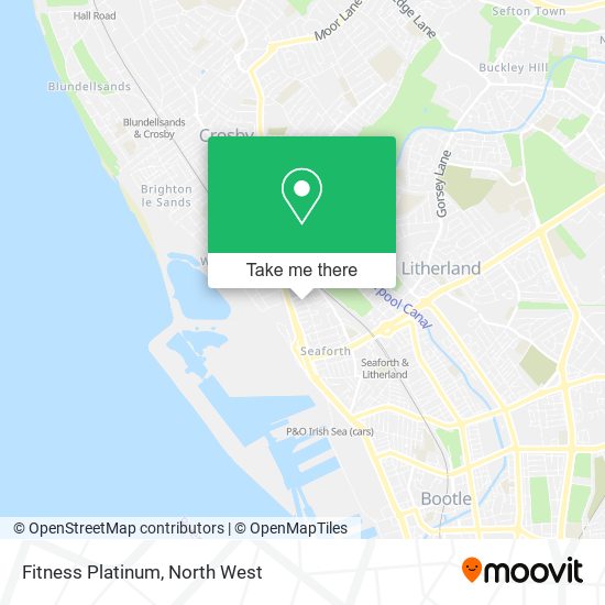Fitness Platinum map
