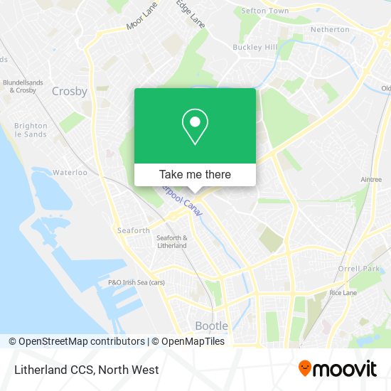 Litherland CCS map