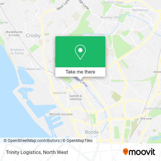 Trinity Logistics map