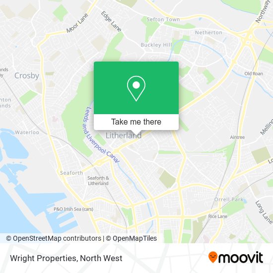 Wright Properties map