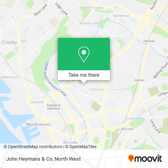 John Heymans & Co map
