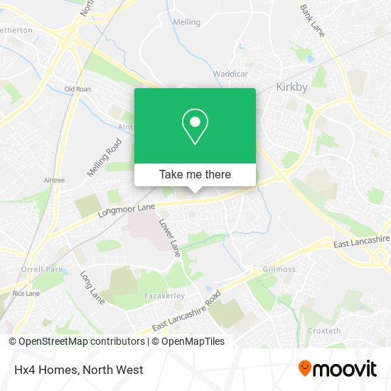 Hx4 Homes map
