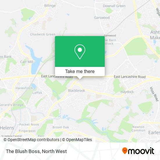 The Blush Boss map