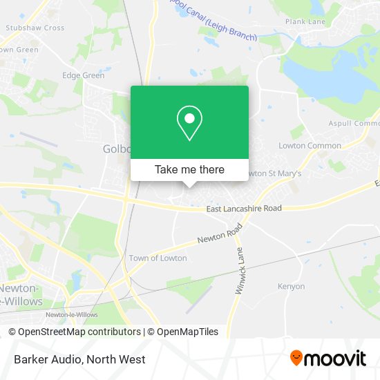 Barker Audio map