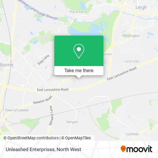 Unleashed Enterprises map