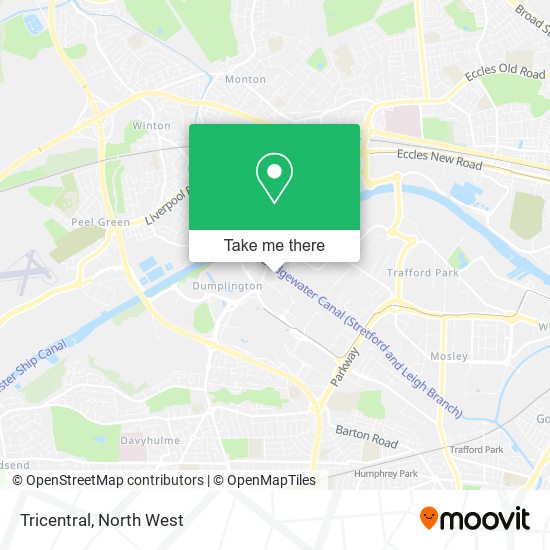 Tricentral map