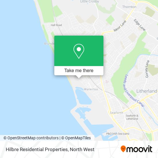 Hilbre Residential Properties map