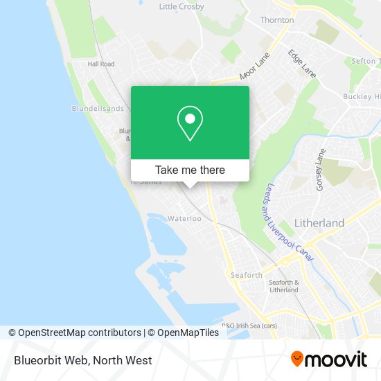 Blueorbit Web map