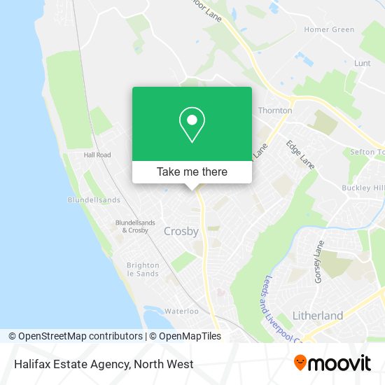 Halifax Estate Agency map