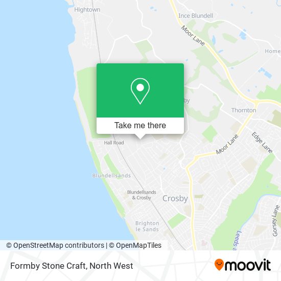 Formby Stone Craft map