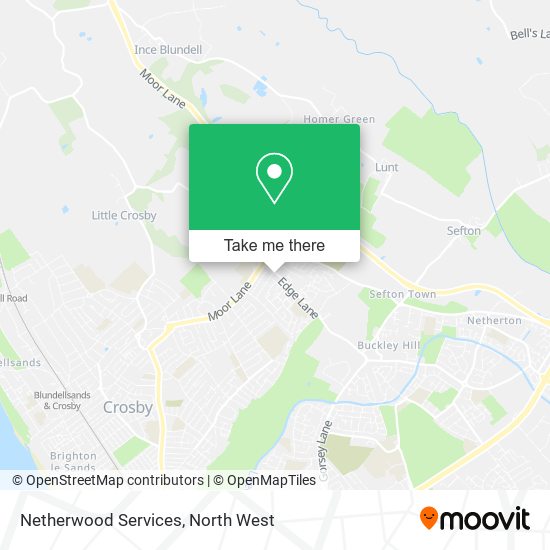 Netherwood Services map