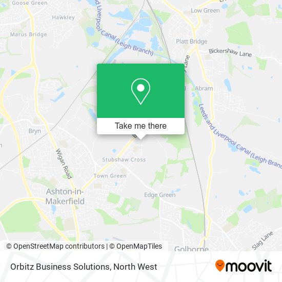 Orbitz Business Solutions map