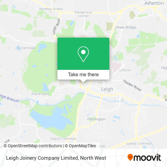 Leigh Joinery Company Limited map