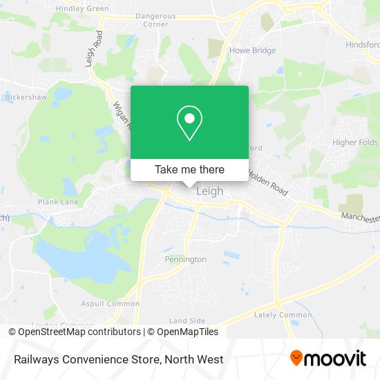 Railways Convenience Store map