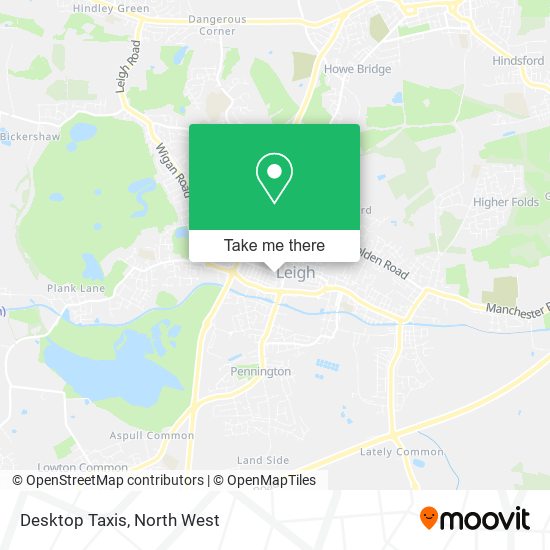 Desktop Taxis map