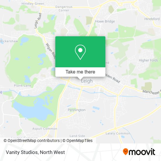 Vanity Studios map