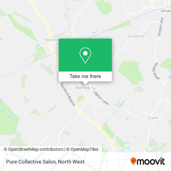 Pure Collective Salon map