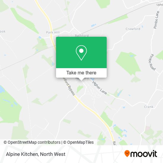 Alpine Kitchen map