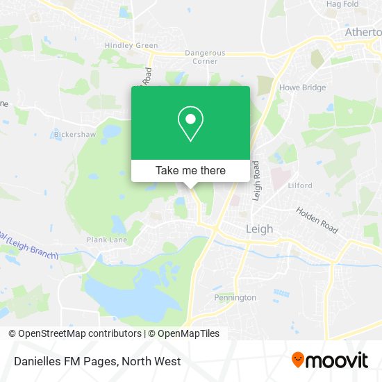 Danielles FM Pages map