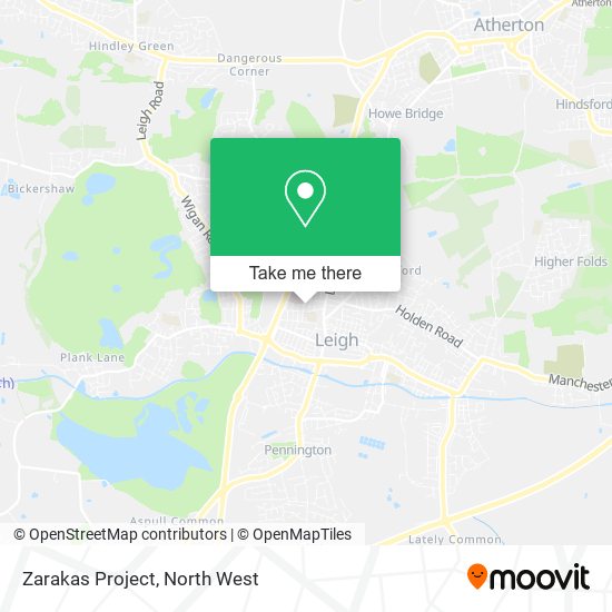 Zarakas Project map