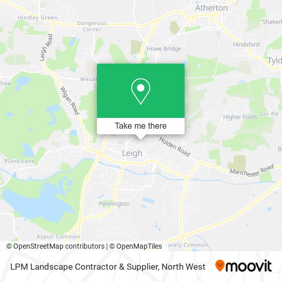 LPM Landscape Contractor & Supplier map