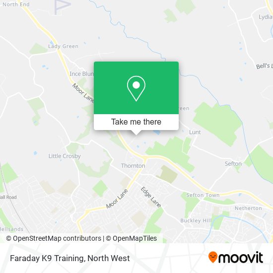 Faraday K9 Training map