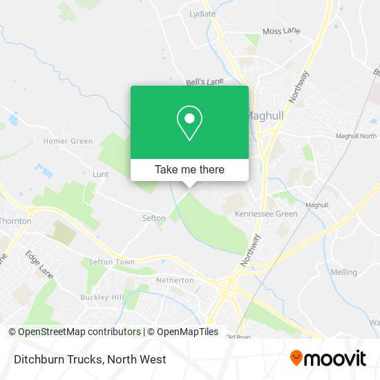 Ditchburn Trucks map